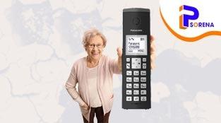تلفن بی سیم برای سالمندان