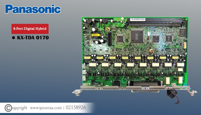 قیمت کارت سانترال KX-TDA0170