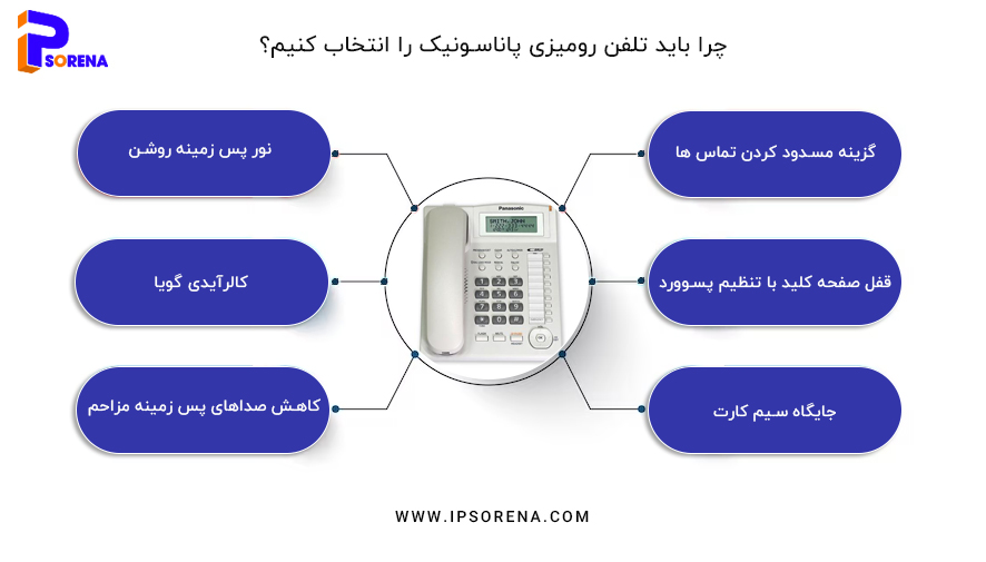 چرا باید تلفن رومیزی پاناسونیک را انتخاب کنیم؟