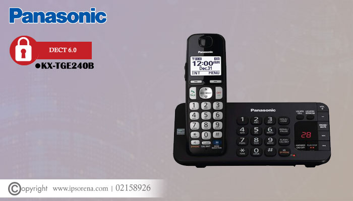 قیمت تلفن بی سیم KX-TGE240B